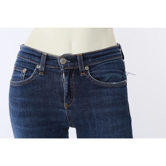 RAG & BONE Heritage Blue Denim High Rise Skinny Jeans Pants Size 25 - Picture 7 of 12